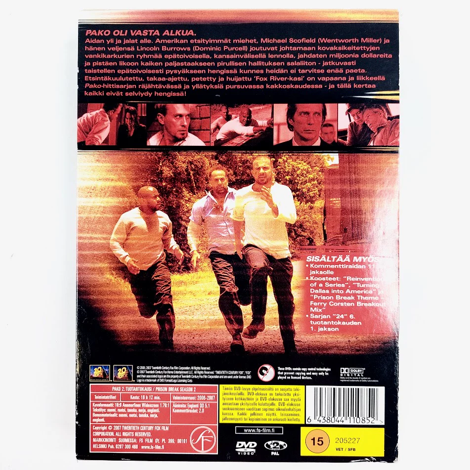 Pako 2. tuotantokausi 6DVD - Image 2