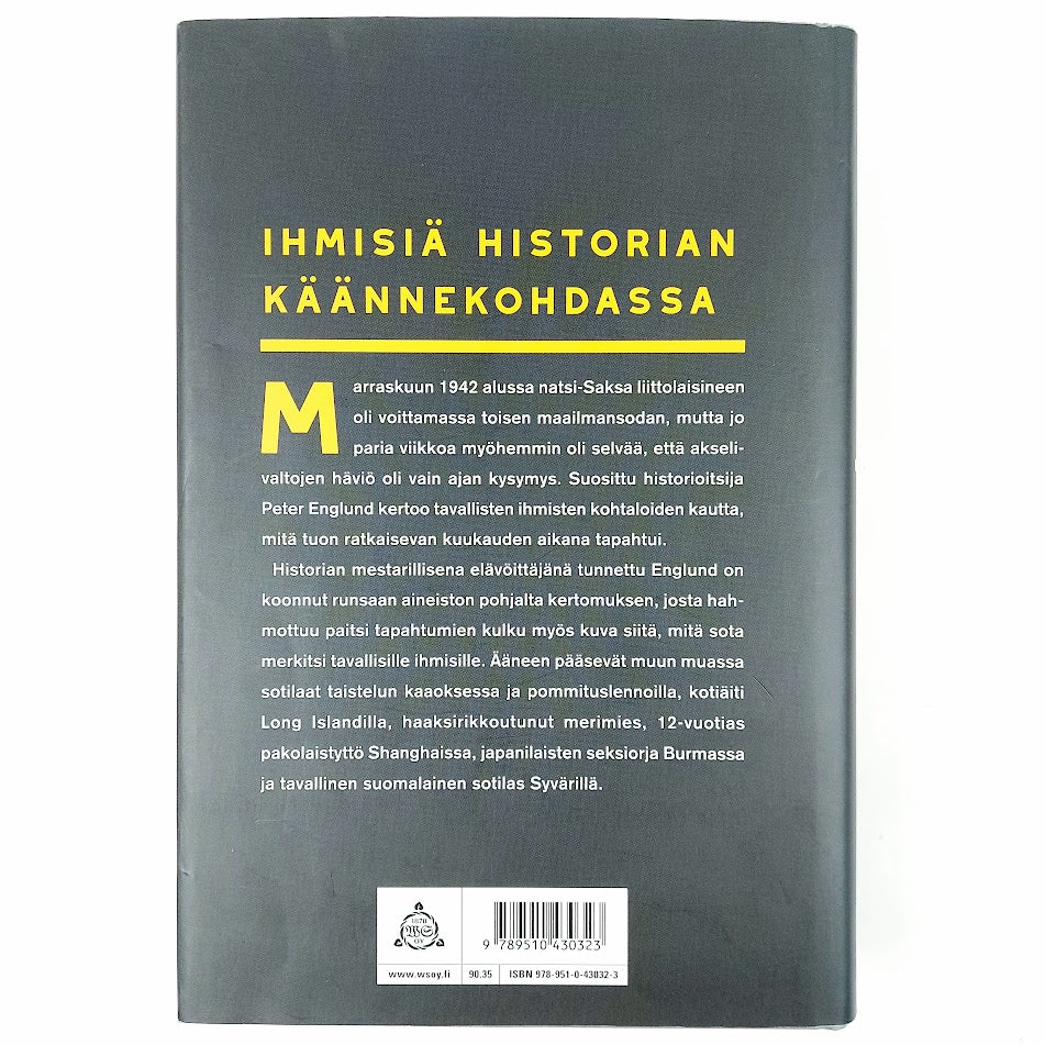 Peter Englund: Marraskuu 1942 - Kohtalonkuukausi tavallisten ihmisten silmin - Image 2