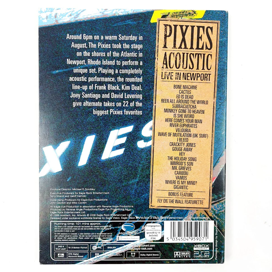 Pixies: Acoustic Live in Newport DVD - Image 2