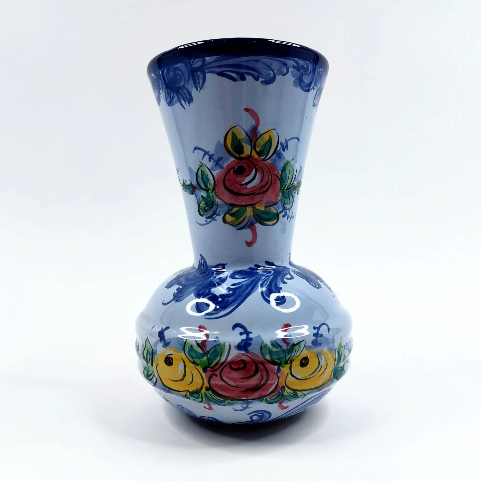 Portugalilainen käsinmaalattu maljakko 19,5 cm - Image 3