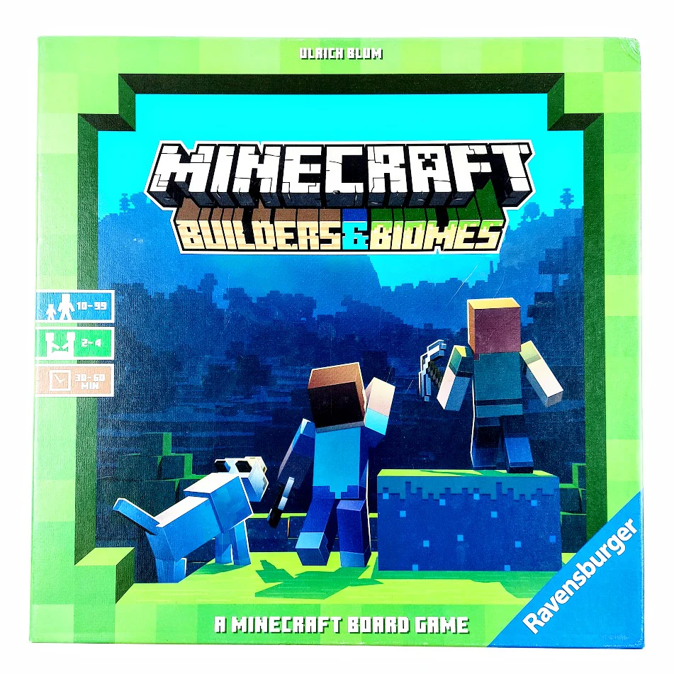 Ravensburger Minecraft Builders & Biomes lautapeli - Image 2
