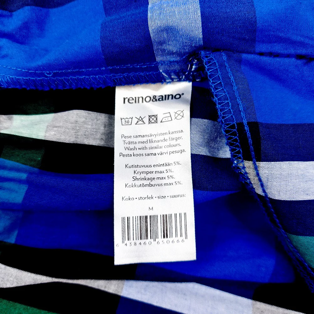 Reino&Aino ruutumekko koko M - Image 4