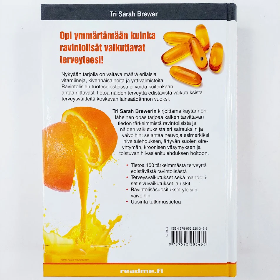 Sarah Brewer: Vitamiinit, kivennäisaineet ja yrttivalmisteet - Image 2
