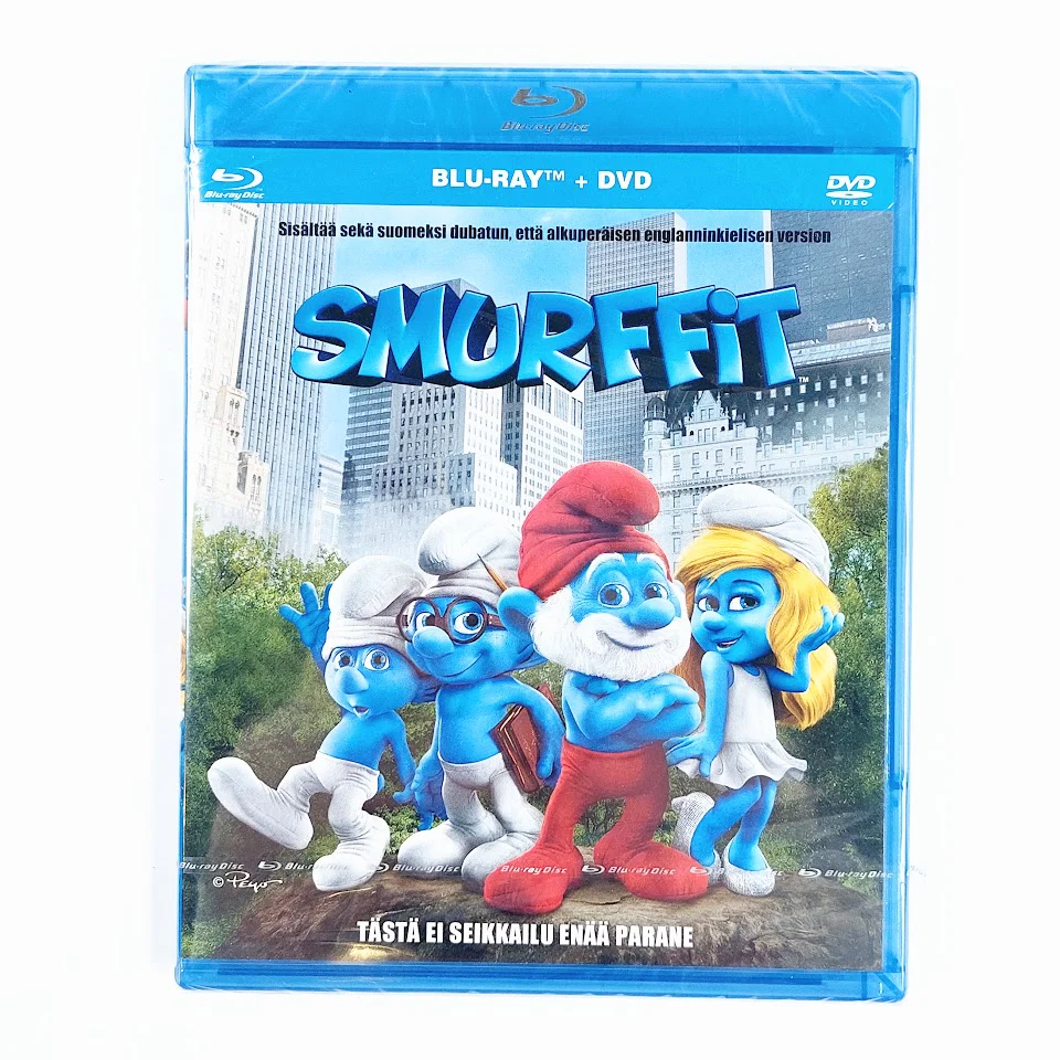 Smurffit Blu-ray + DVD