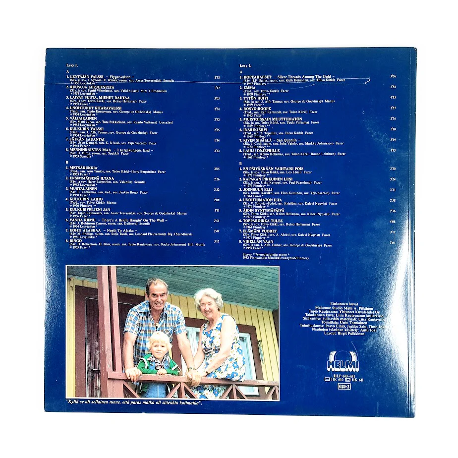 Tapio Rautavaara: Reissumiehen taival II LP - Image 2