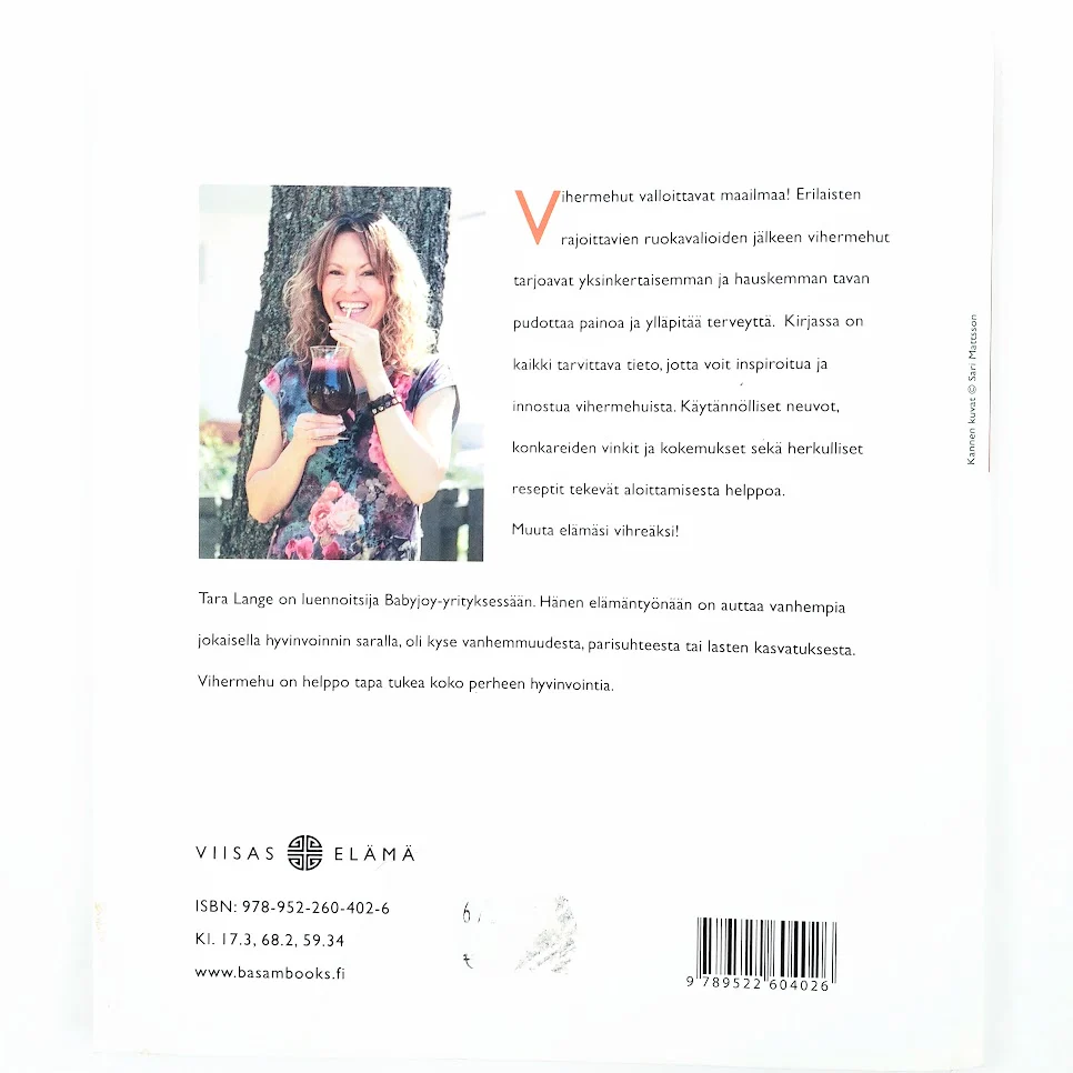 Tara Lange: Vihermehu - Luonnollinen energiajuoma - Image 2