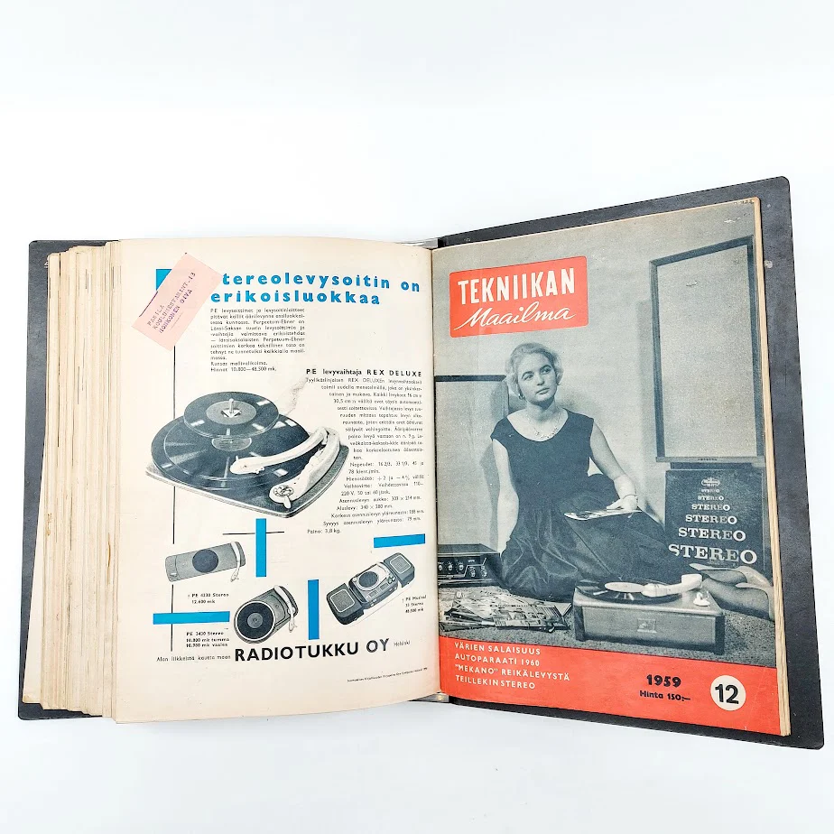 Tekniikan maailma vuosikertakansio 1959 - Image 2