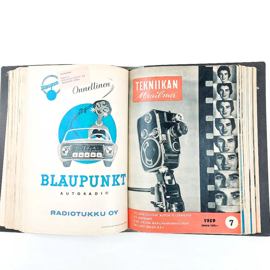 Tekniikan maailma vuosikertakansio 1959 - Image 3
