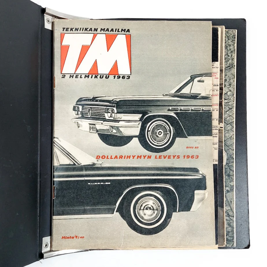 Tekniikan maailma lehtikansio 1963 - Image 2