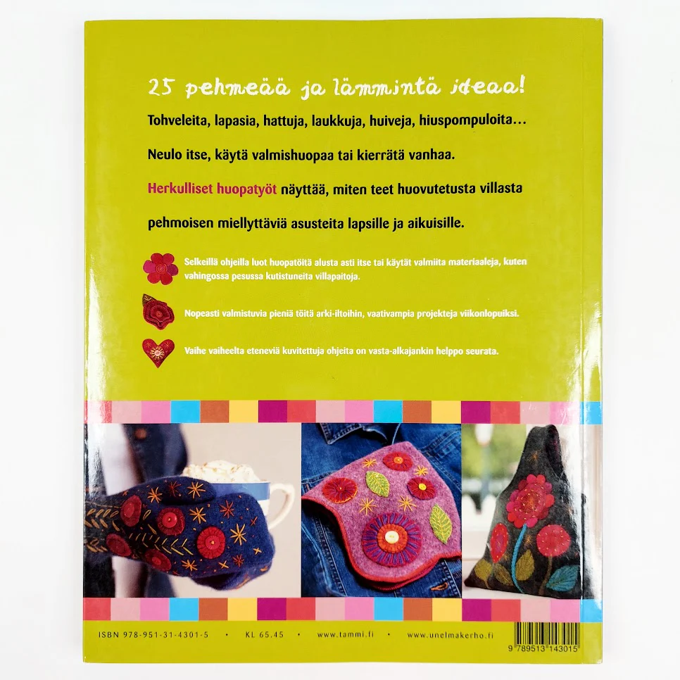 Teresa Searle: Herkulliset huopatyöt - Huovuta, kirjo, applikoi - Image 2