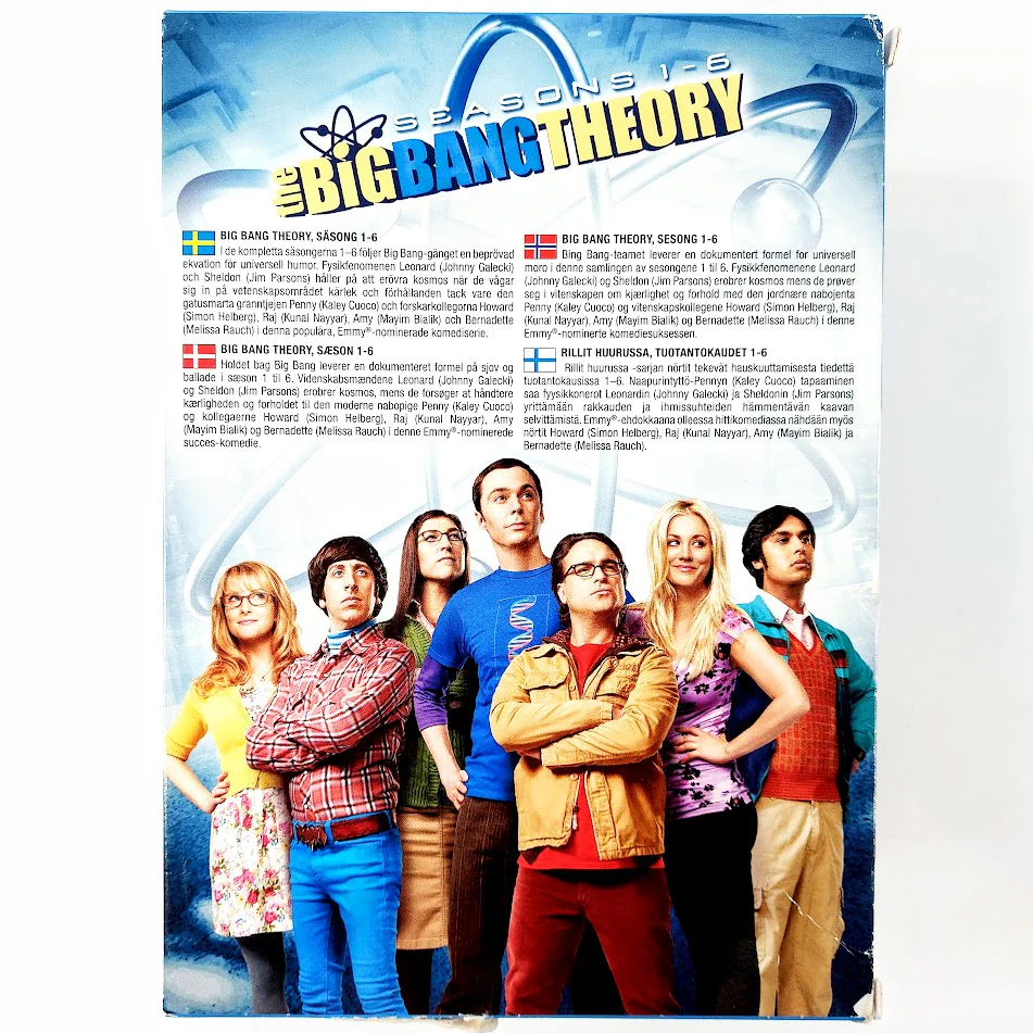 Rillit huurussa - The Big Bang Theory: Seasons 1-6 19DVD - Image 2