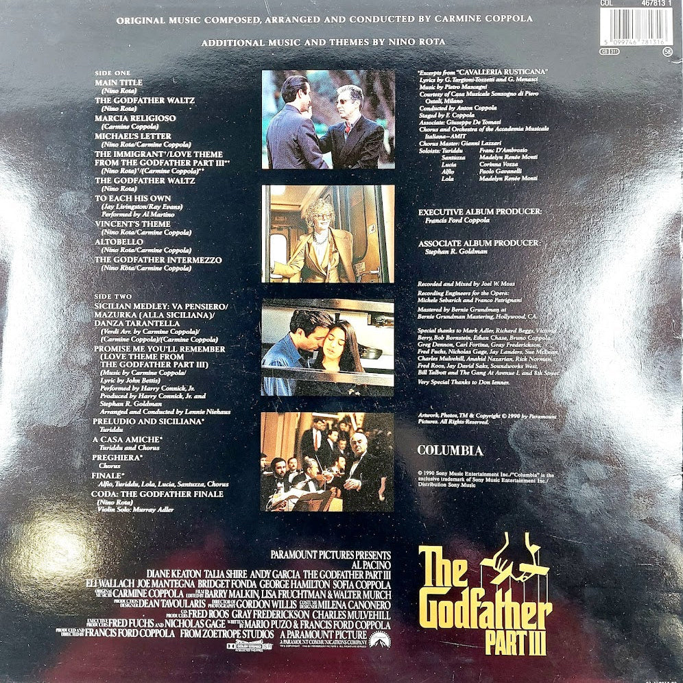 The Godfather Part III Original Soundtrack-vinyyli - Image 2