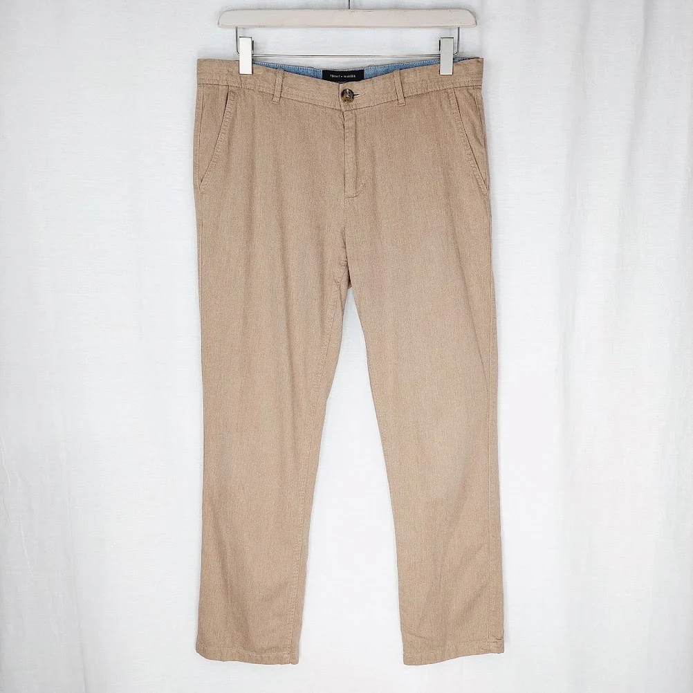 Tommy Hilfiger Custom Fit housut koko 33/32"