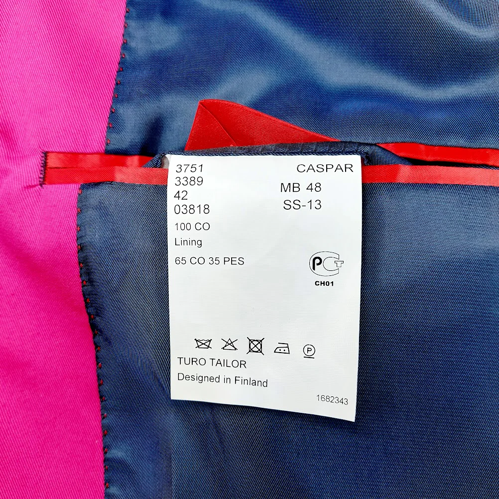 Turo Tailor Red Label Caspar bleiseri koko 48 - Image 5