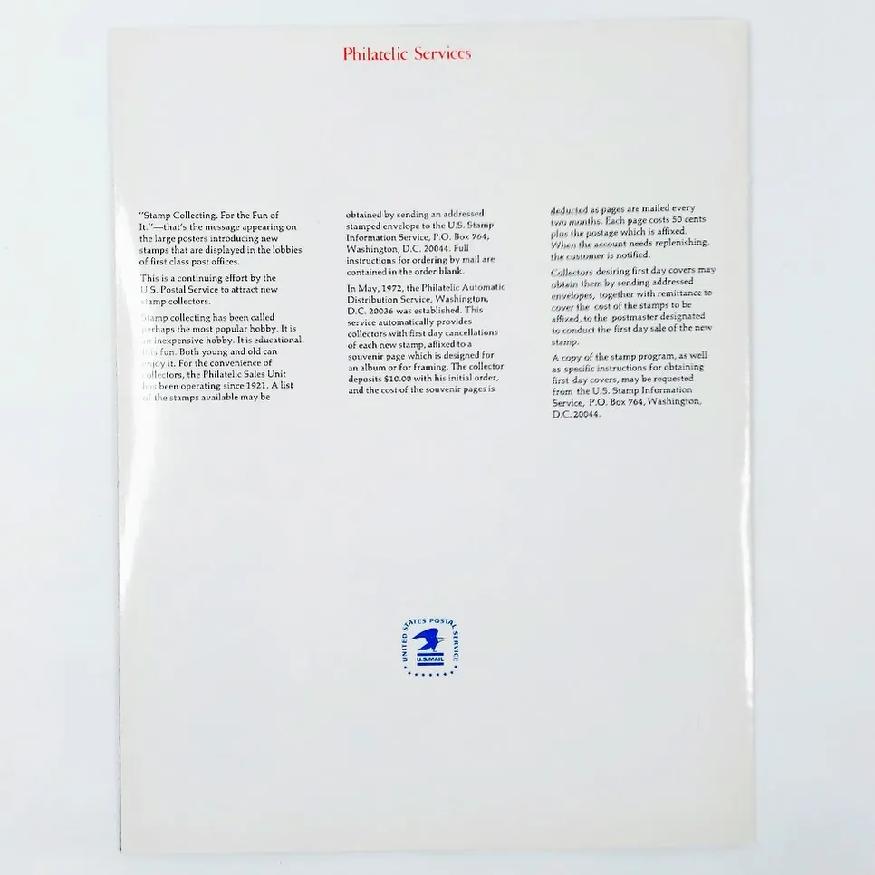 United States Postal Service Souvenir Mint Set 1973 - Image 5