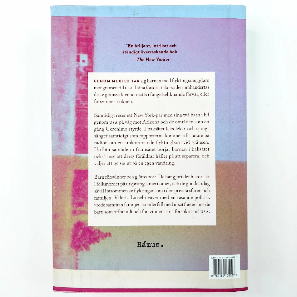 Valeria Luiselli: De förlorade barnen - ett arkiv - Image 2