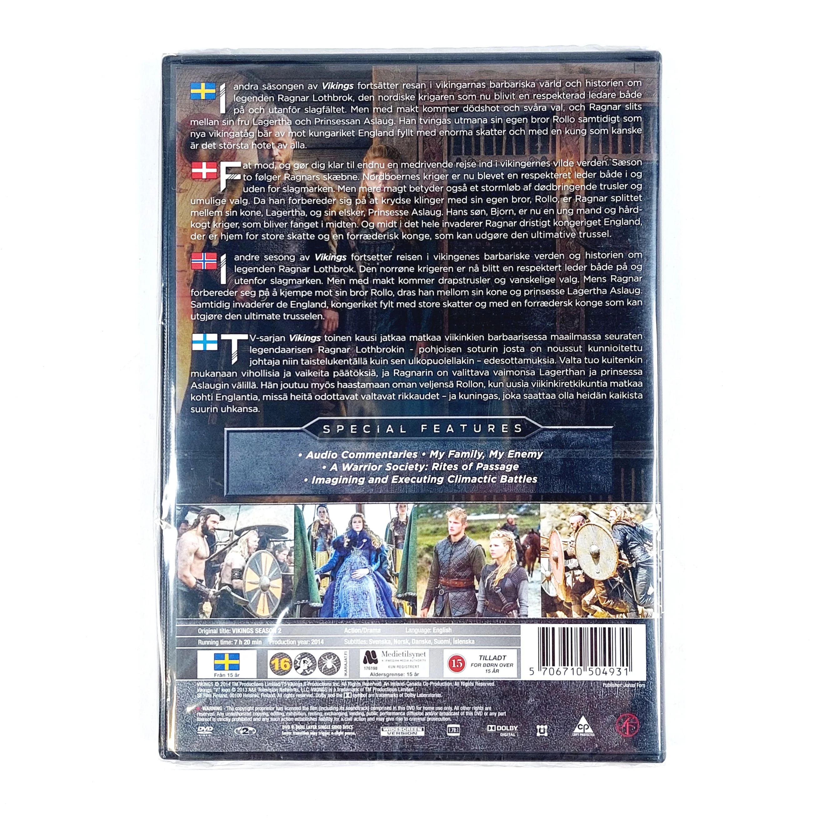 Vikings The complete second season DVD - Image 2