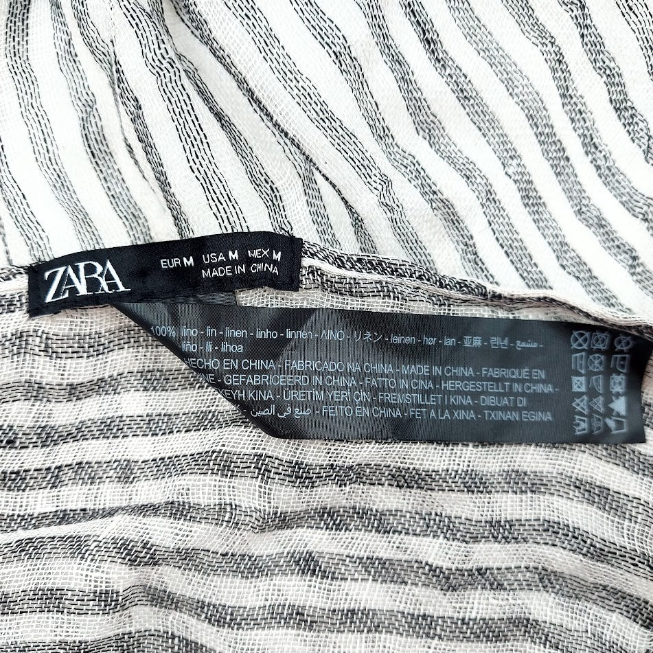 Zara ohut pellavahuivi 84x196 cm - Image 3