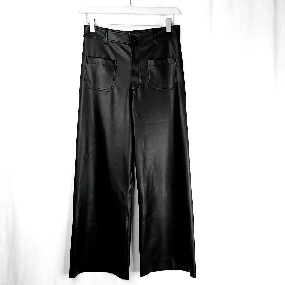 Zara tekonahkahousut koko 40