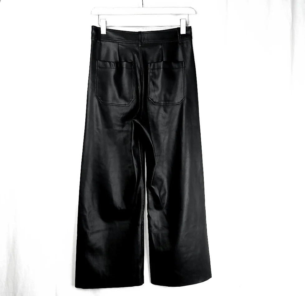 Zara tekonahkahousut koko 40 - Image 2